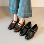 Damen Mary Jane Schuhe mit modischem Riemchen R&B