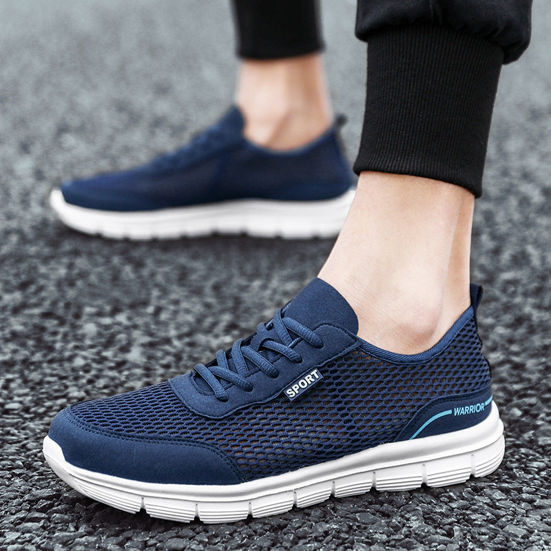 Damen Sportliche Freizeitsneaker mit atmungsaktiver Mesh-Konstruktion und flexibler Sohle R&B