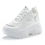 Damen Chunky Fashion Sneakers mit atmungsaktiven Mesh-Einsätzen und rutschfester Sohle R&B