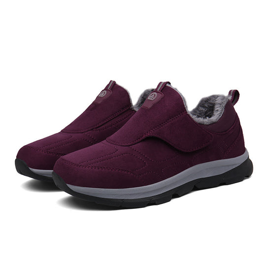 Damen Bequeme Hausschuhe mit isolierendem Innenfutter und rutschfester Sohle R&B