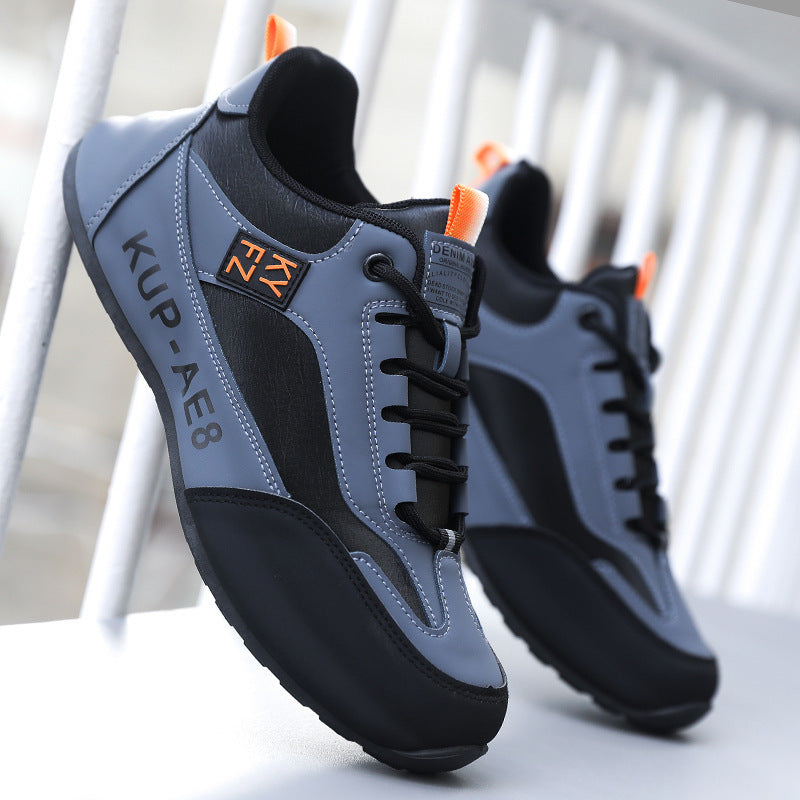 Damen Komfortable Freizeit-Sneaker mit strapazierfähiger Oberflächenstruktur