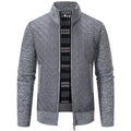 Herren modische Steppjacke mit hohem Kragen und strukturiertem Design