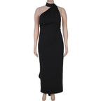 Damen Elegantes One-Shoulder Maxikleid mit figurbetonter Silhouette R&B