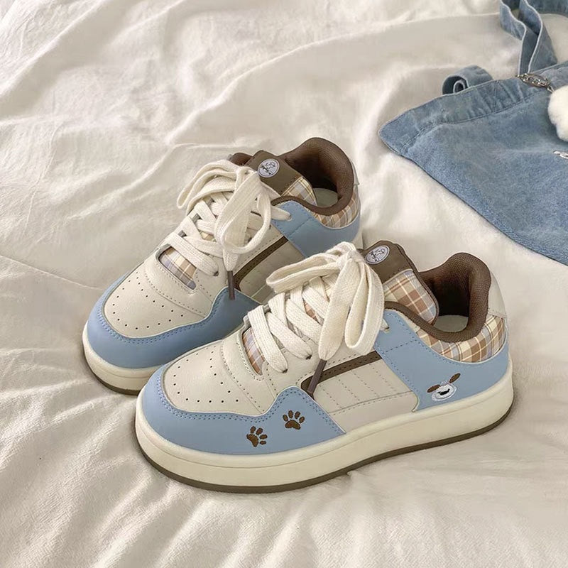 Damen Sportliche Sneaker mit verspieltem Tierdesign R&B