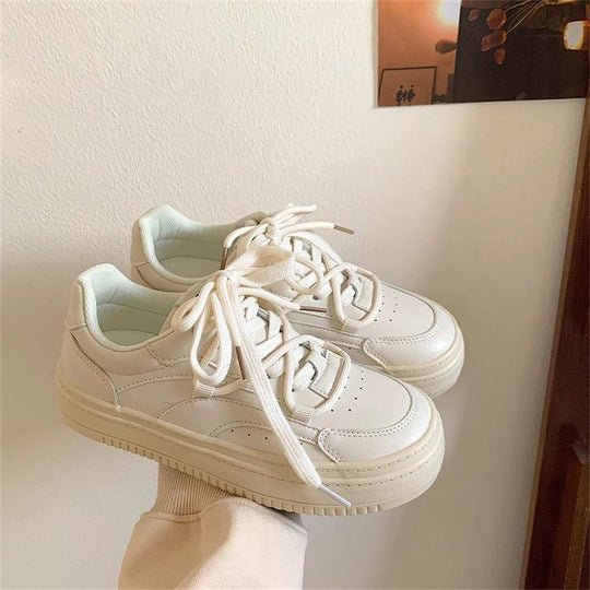 Damen modische Plattform Sneakers R&B