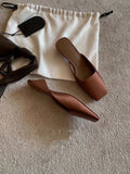 Damen Elegante Mules mit spitzem Zehenbereich und komfortabler Sohle R&B