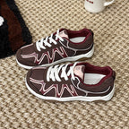 Damen sportliche Sneakers mit atmungsaktivem Obermaterial und rutschfester Sohle R&B