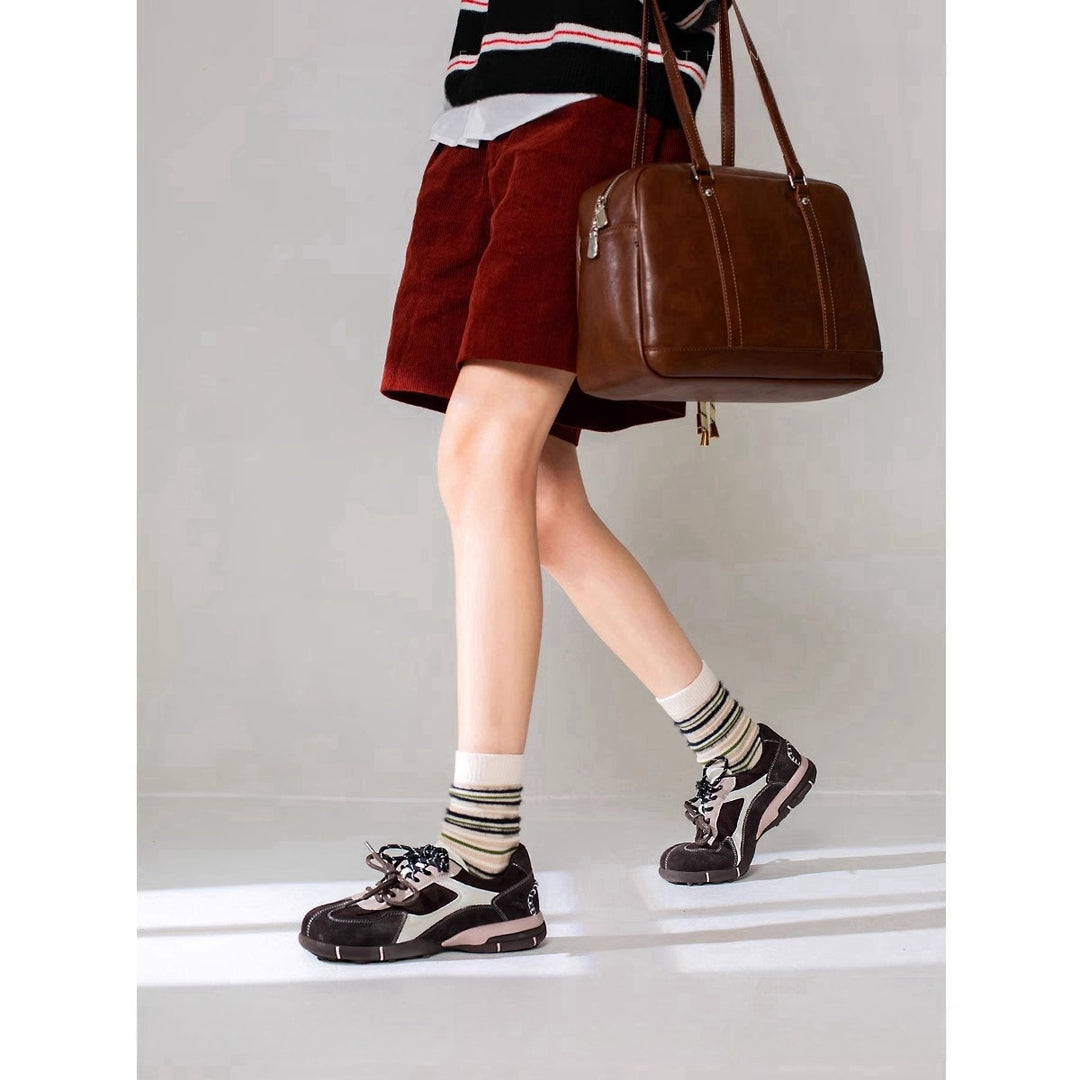 Damen Sportliche Lifestyle Sneakers mit herausnehmbarer Innensohle R&B