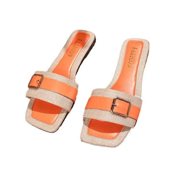 Damen Komfortable und modische Riemenslipper R&B
