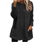 Damen Kuschelige Fleece-Pullover R&B