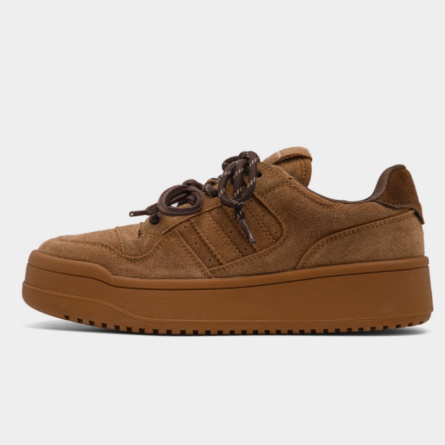 Damen Platform Sneakers mit modischem Design und bequemer Schnürung R&B