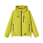 Damen technische Outdoor-Jacke mit Material und verstellbarem Kapuzensystem R&B