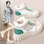 Damen Sportliche High-Top Sneakers mit dämpfendem Sohlenprofil und kuscheligem Innenfutter R&B