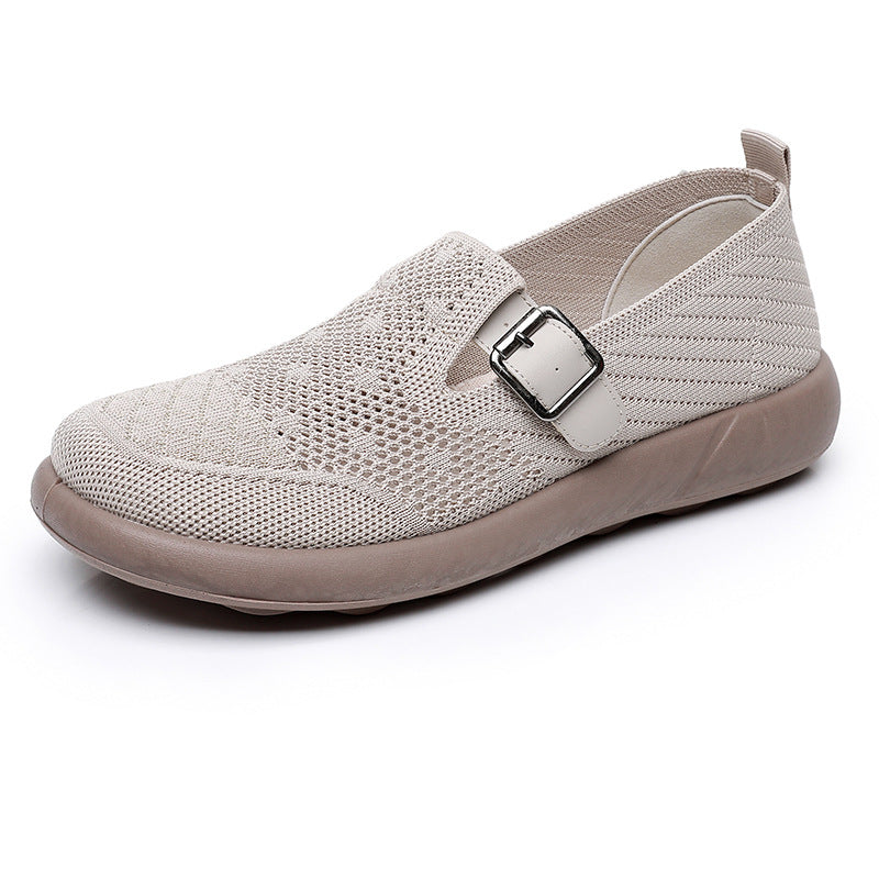 Damen Atmungsaktive Slip-On Schuhe mit verstellbarem Riemen R&B
