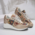 Damen Sportliche Sneakers mit kunstvoller Mustervariation und komfortabler Dämpfung R&B