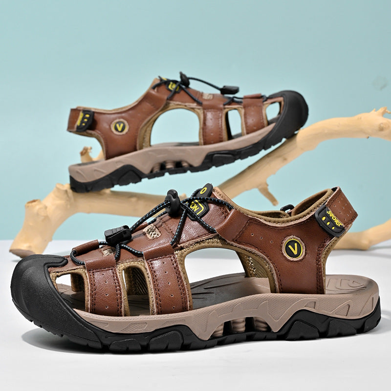 Damen Sportliche Sandalen mit ergonomischem Fußbett und rutschfester Sohle R&B