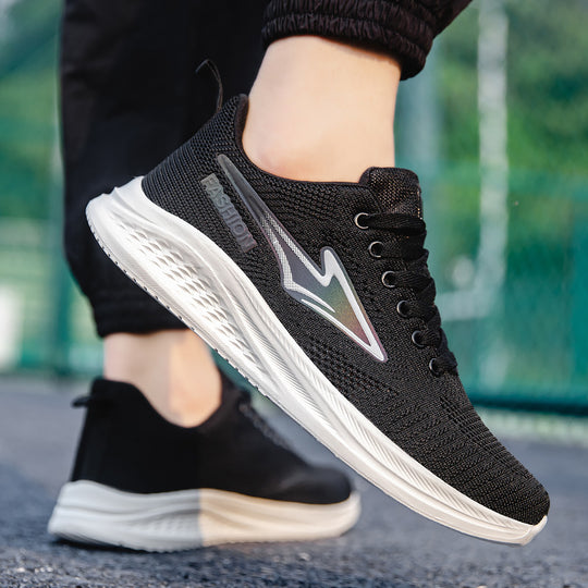 Damen Atmungsaktive Laufschuhe mit rutschfester Laufsohle und flexibler Dämpfungstechnologie R&B