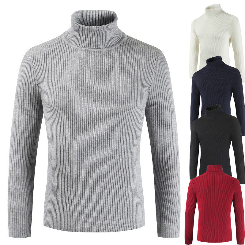 Damen Rollkragenpullover aus gehäkeltem Strick R&B