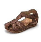 Damen Schnürsandalen mit offenem Zehenbereich und ergonomischer Sohle R&B