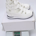 Damen Wedge-Sneaker mit verstellbaren Riemen und atmungsaktiver Sohle R&B