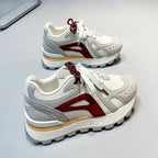 Damen Sportliche Komfort Sneakers mit dämpfender Sohle und einzigartigem Design R&B