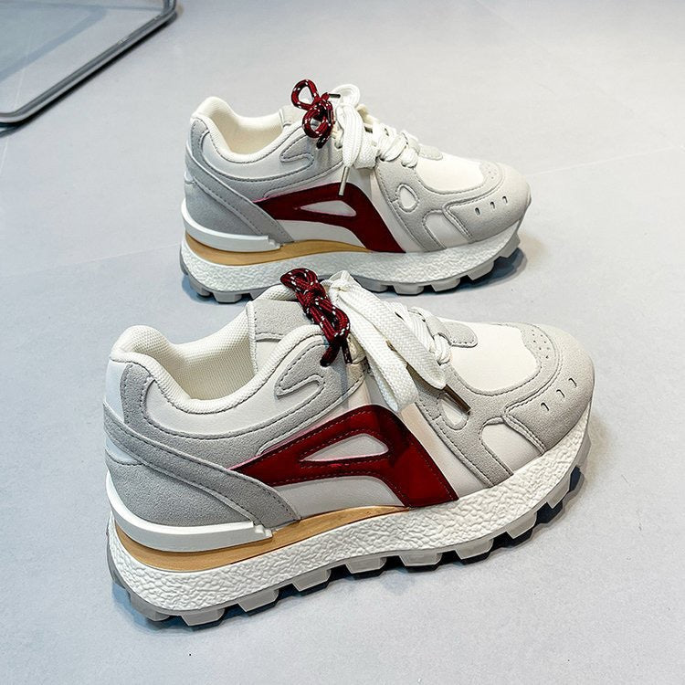Damen Sportliche Komfort Sneakers mit dämpfender Sohle und einzigartigem Design R&B