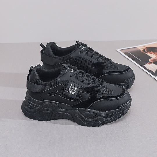 Damen Sneakers im modernen Chunky-Stil mit atmungsaktivem Obermaterial und gepolsterter Sohle R&B