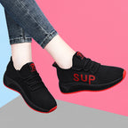 Damen Sportliche Sneakers mit atmungsaktiven Eigenschaften und rutschfester Sohle R&B