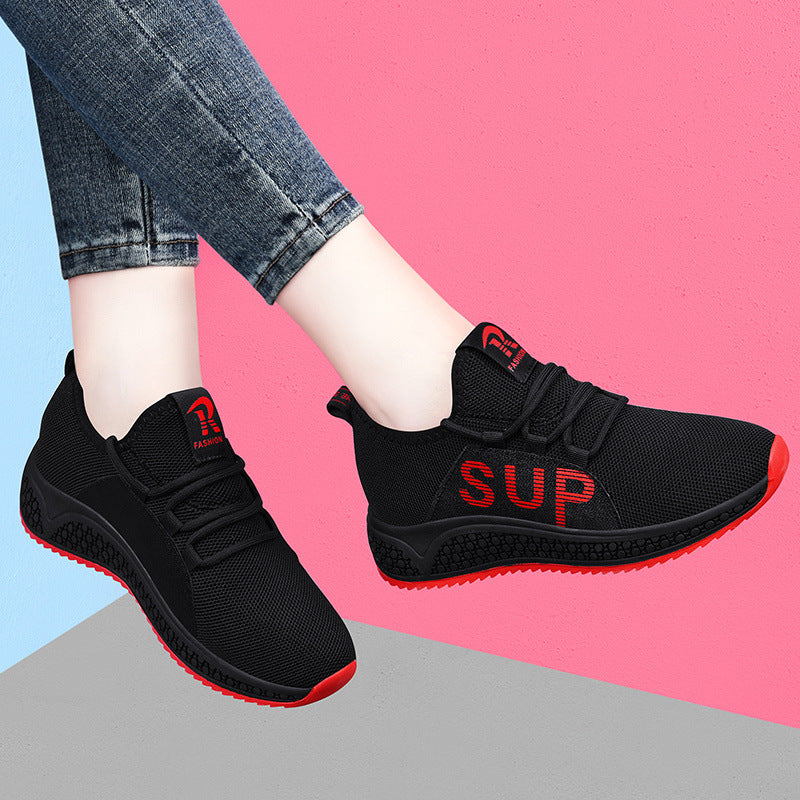 Damen Sportliche Sneakers mit atmungsaktiven Eigenschaften und rutschfester Sohle R&B