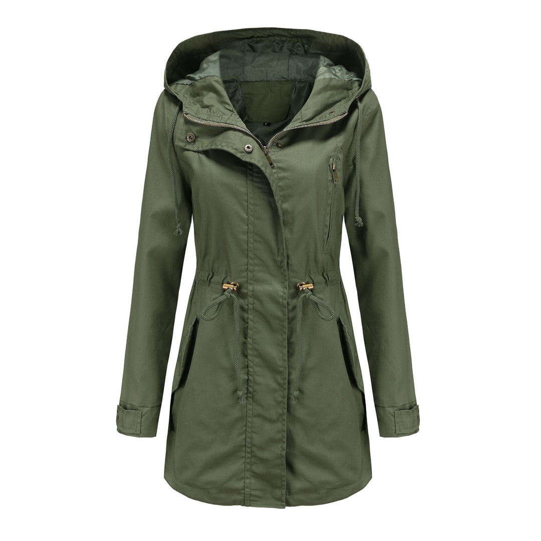 Damen Funktionsjacke mit verstellbarem Bund und Reißverschluss R&B