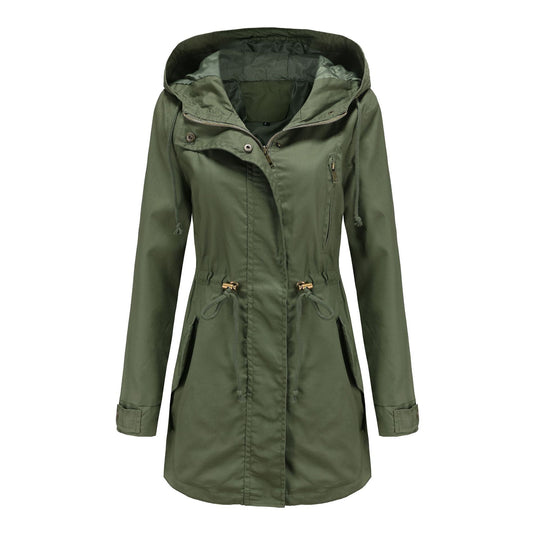 Damen Funktionsjacke mit verstellbarem Bund und Reißverschluss R&B