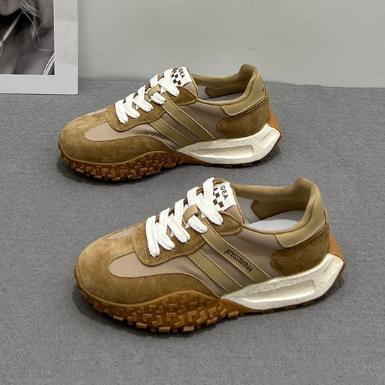 Damen modische Sneaker mit rutschfester Sohle und atmungsaktivem Obermaterial R&B