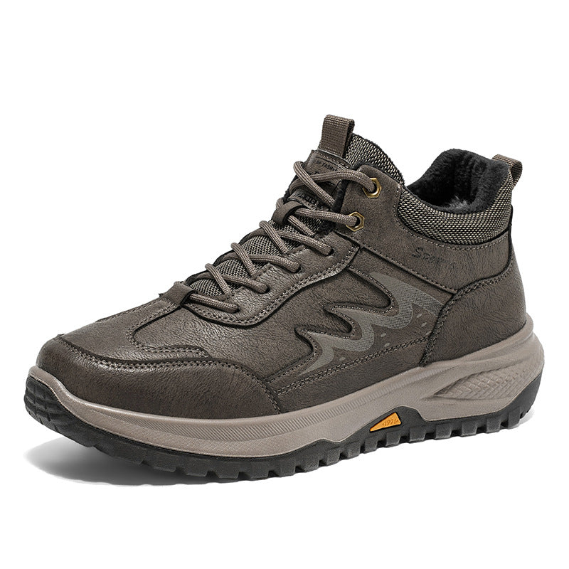 Damen Winterfest Schnürstiefel mit isolierendem Warmfutter und rutschfester Sohle R&B