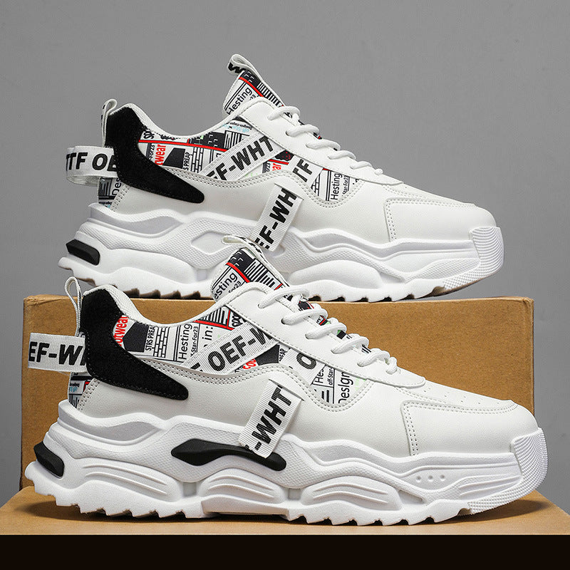 Damen modische Sneaker mit einzigartigem grafischen Design und dämpfender Sohle R&B