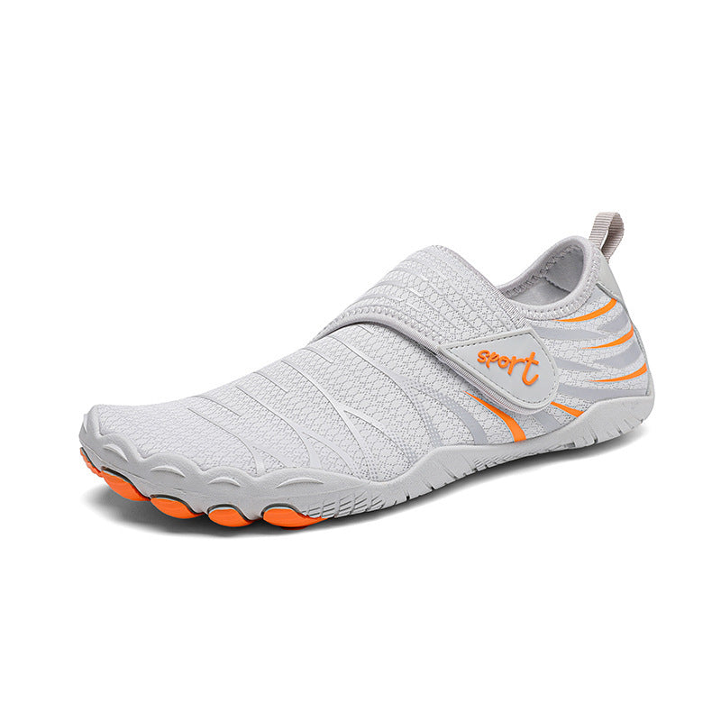 Damen rutschfeste Wasserfreizeitschuhe mit elastischem Schnellschnürsystem R&B