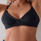 Damen Hochgeschnittener Bikini mit eleganten Details R&B