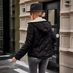 Damen platzsparende und warme Winterjacke R&B