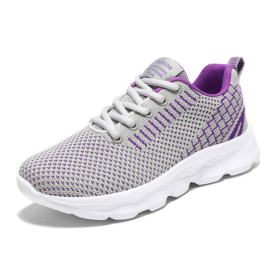 Damen Atmungsaktive Fitness-Sneaker mit leichtgewichtiger Sohle R&B