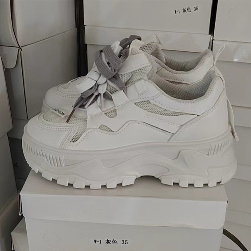 Damen Chunky Sneakers mit atmungsaktivem Obermaterial und rutschfester Sohle R&B