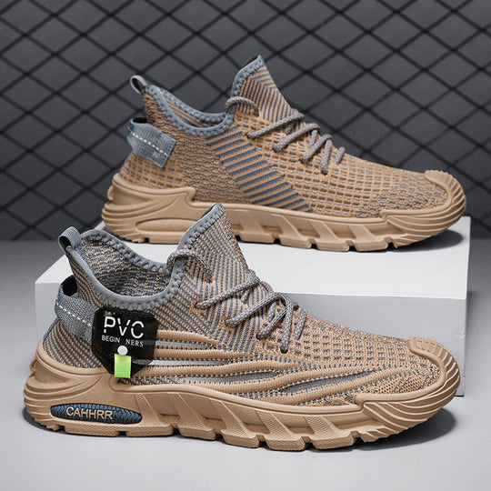 Damen Sportliche Sneaker mit atmungsaktivem Obermaterial und dämpfender Sohle R&B
