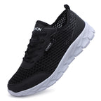 Herren nan leichter Netz-Sneaker mit elastischem Schlupfkragen und dämpfender Schaumsohle R&B