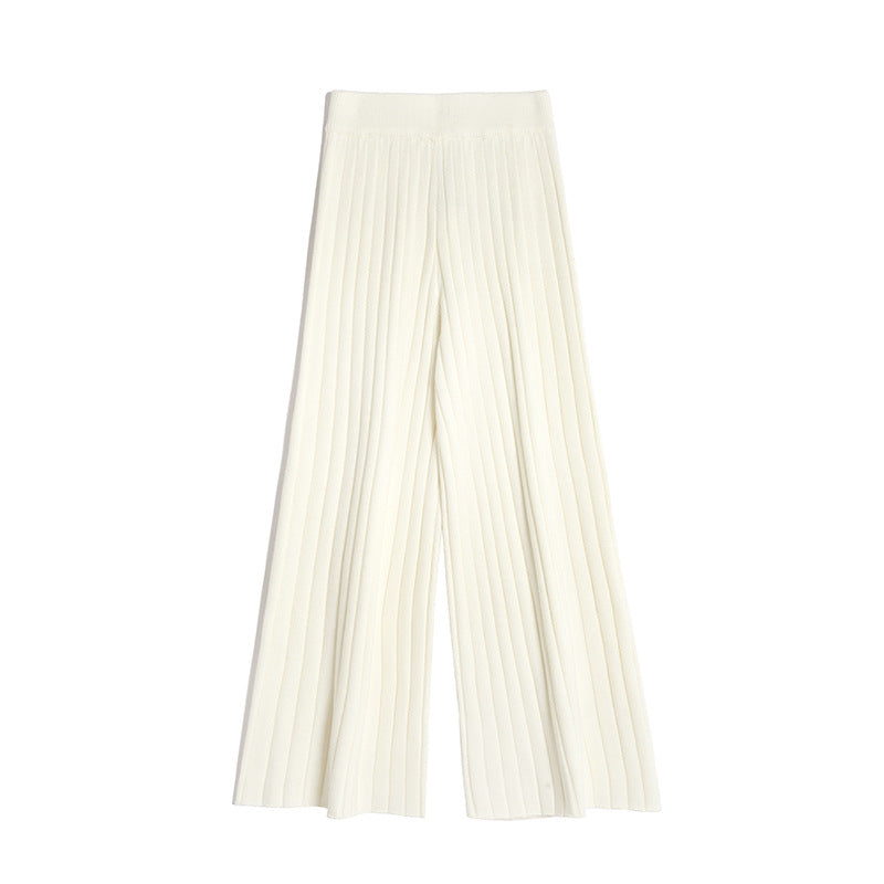 Damen Weitgeschnittene Relaxed-Look Strickhose R&B