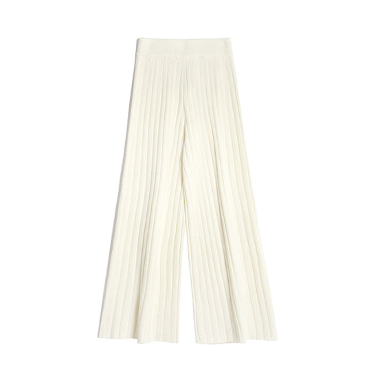 Damen Weitgeschnittene Relaxed-Look Strickhose R&B