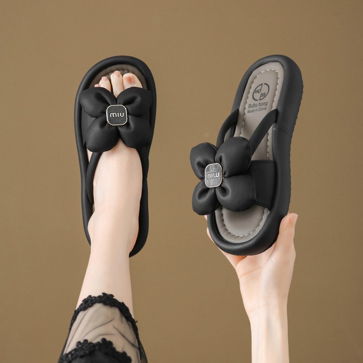 Damen Sandalen mit floralem Design und bequemer Sohle R&B