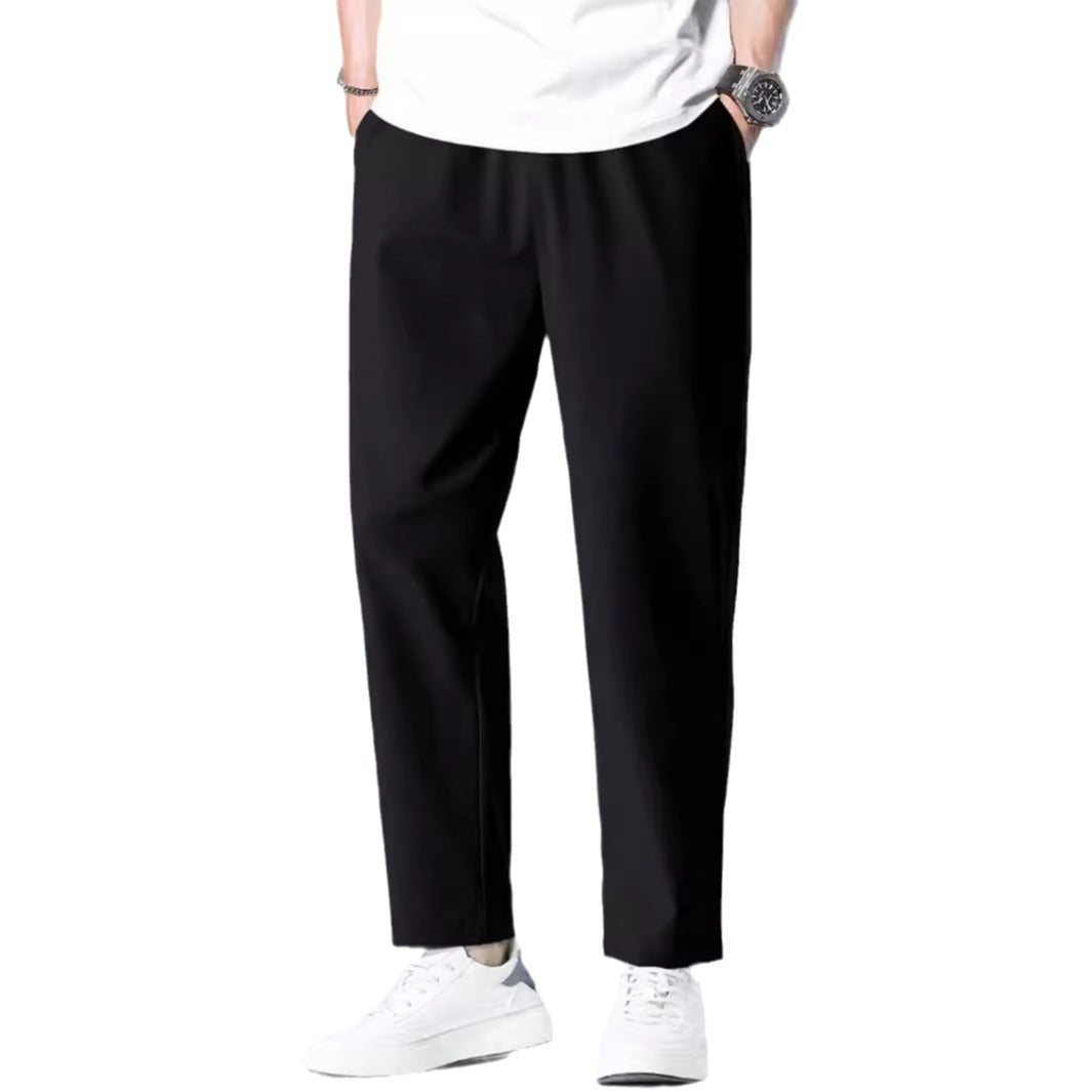 Herren elegante Relaxed-Fit Hose R&B