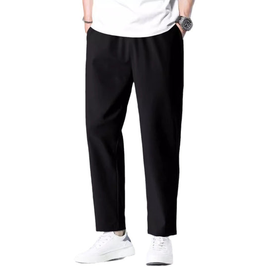 Herren elegante Relaxed-Fit Hose R&B