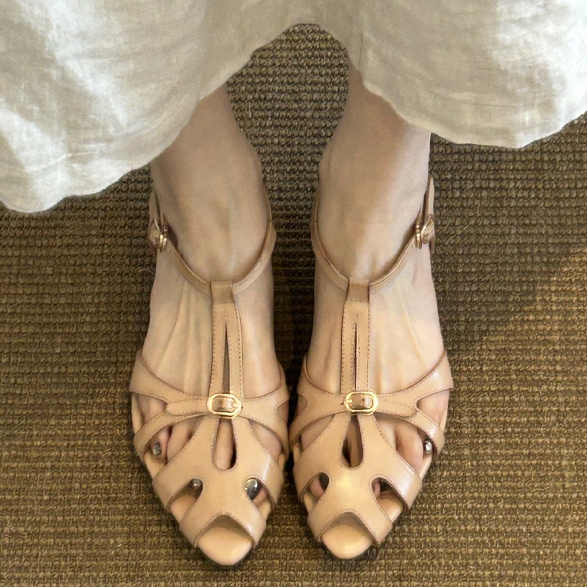 Damen Ballerinas mit elegantem Vorderteil und komfortabler Schnalle R&B