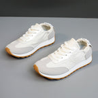 Damen Sportliche Freizeitsneaker mit elastischem Einstieg und dämpfender Sohle R&B