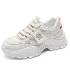 Damen Trendige Chunky Sneakers mit atmungsaktivem Obermaterial und dämpfender Sohle R&B