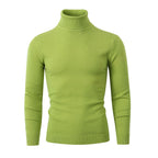 Herren bequemer Rollkragenpullover R&B